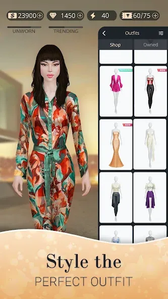 Fashion Nation: Style & Fame (Фэшн Нэйшн) МОД/Взлом [Меню, Бесконечные монеты и Открытые уровни] Screenshot 4