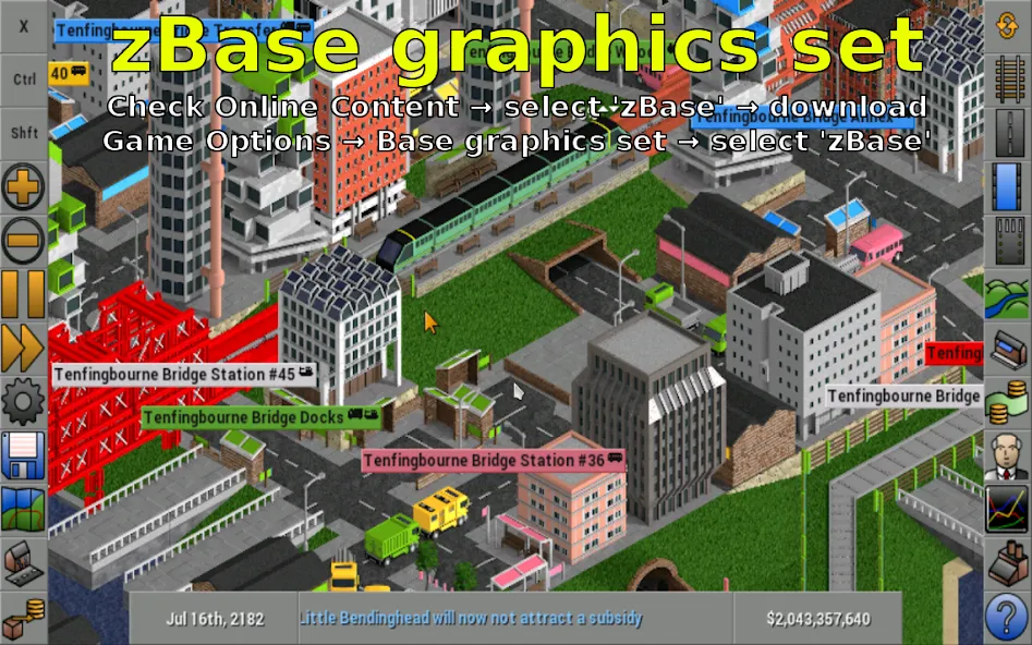 OpenTTD (Открой ТТД) МОД/Взлом [Деньги, Монеты и Меню MOD] Screenshot 3