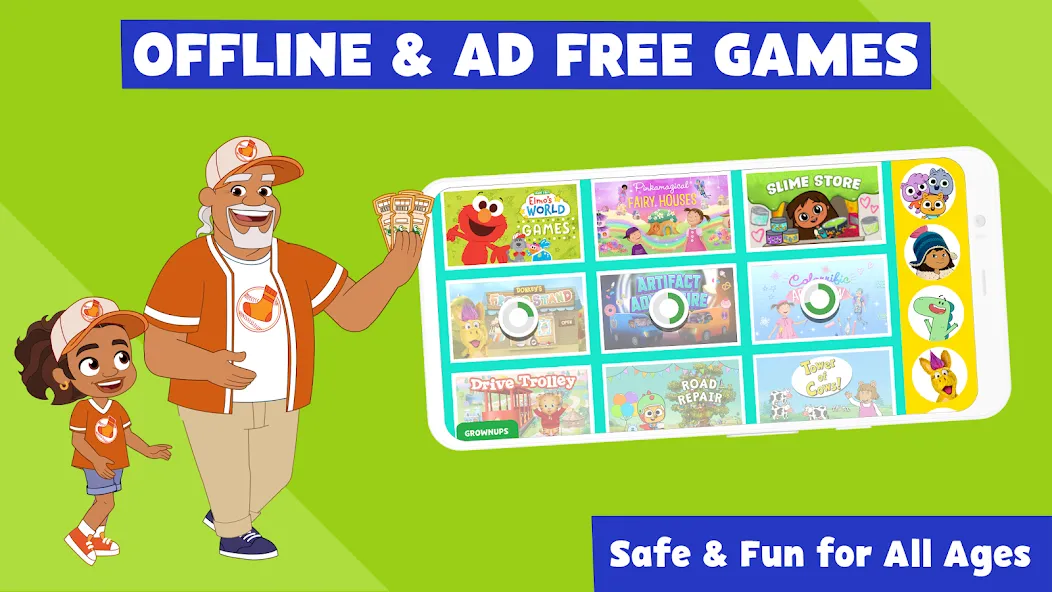PBS KIDS Games (ПиБиЭс КИДС Игры) МОД/Взлом [Бесконечные деньги, Монеты и Мега MOD] Screenshot 2