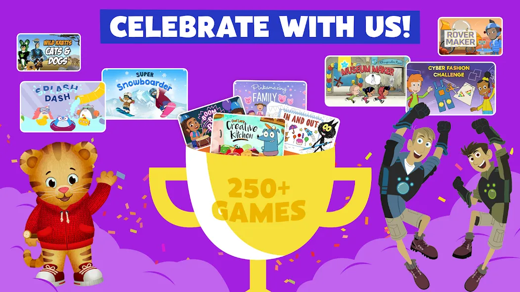 PBS KIDS Games (ПиБиЭс КИДС Игры) МОД/Взлом [Бесконечные деньги, Монеты и Мега MOD] Screenshot 4