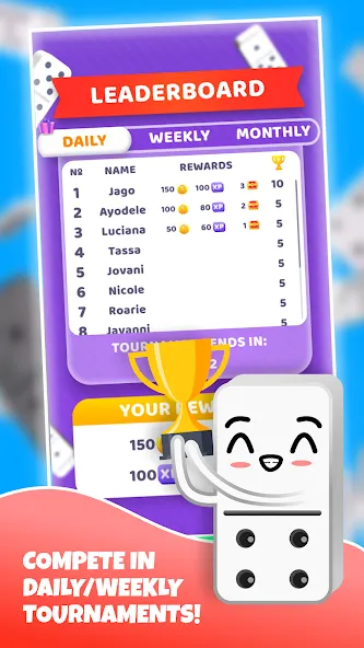 Dominoes - classic domino game МОД/Взлом [Много денег, Монет и Все открыто] Screenshot 2