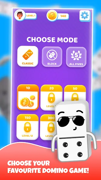 Dominoes - classic domino game МОД/Взлом [Много денег, Монет и Все открыто] Screenshot 5