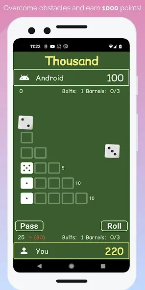 Dice Games МОД/Взлом [Много монет, Открытые уровни и Мега MOD] Screenshot 2
