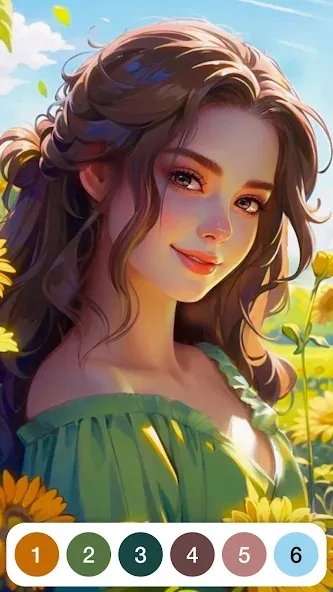 Paint by Number: Coloring Game МОД/Взлом [Все открыто, Дополнительные деньги и Меню MOD] Screenshot 2