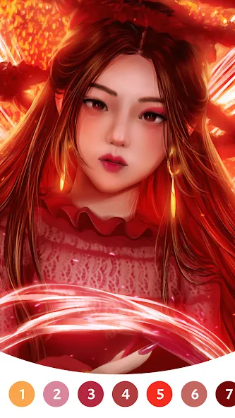 BlackPink Paint by Number (БлэкПинк Раскраска по номерам) МОД/Взлом [Меню, Бесконечные монеты и Открытые уровни] Screenshot 2