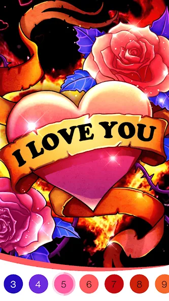 Coloring Book -Paint by Number (Малер Плюс) МОД/Взлом [Бесконечные деньги, Монеты и Мега MOD] Screenshot 2