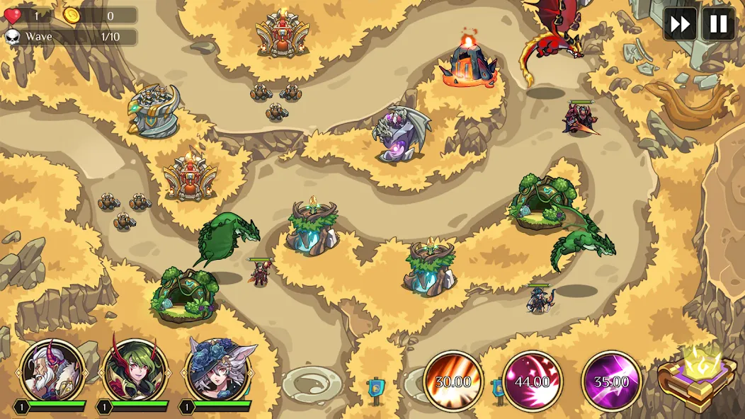 Kingdom War: Tower Defense TD (ТД Рояль) МОД/Взлом [Бесконечные деньги, Монеты и Мега MOD] Screenshot 4