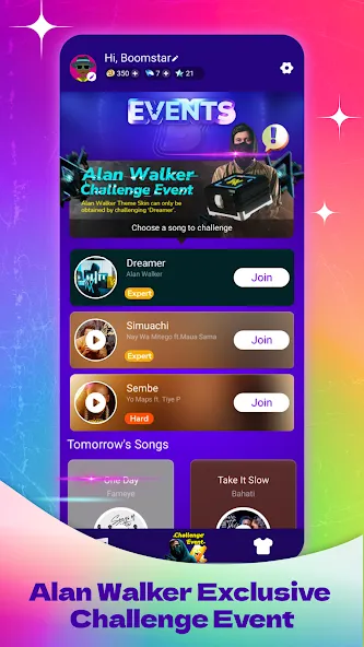 Boomstar - Piano Music Master (Бумстар) МОД/Взлом [Деньги, Монеты и Меню MOD] Screenshot 4