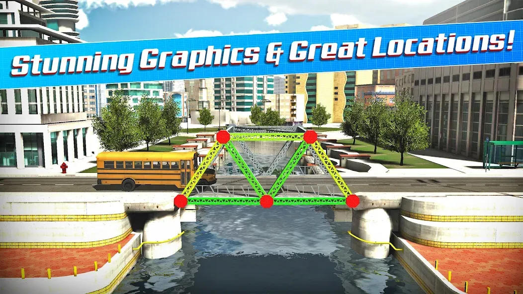 Bridge Construction Simulator (Бридж Конструкшн Симулятор) МОД/Взлом [Меню, Бесконечные монеты и Открытые уровни] Screenshot 2