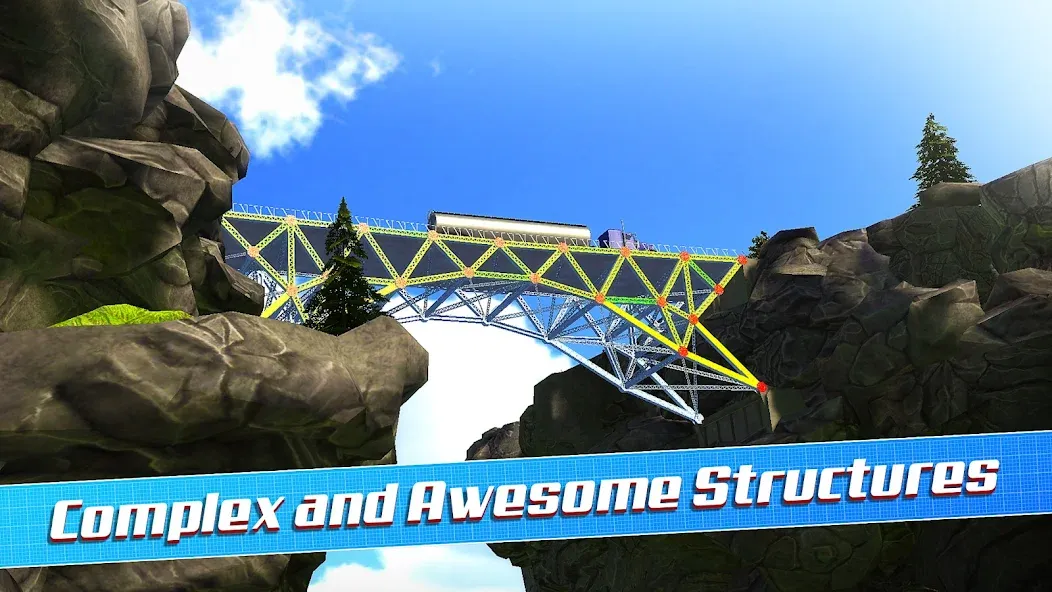 Bridge Construction Simulator (Бридж Конструкшн Симулятор) МОД/Взлом [Меню, Бесконечные монеты и Открытые уровни] Screenshot 4