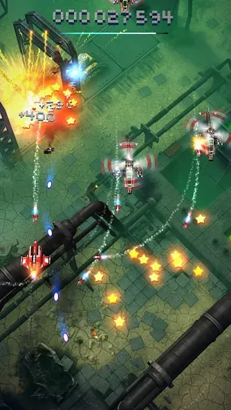 Sky Force Reloaded (Скай Форс Релоадед) МОД/Взлом [Много денег, Монет и Все открыто] Screenshot 1