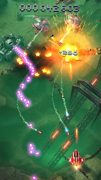 Sky Force Reloaded (Скай Форс Релоадед) МОД/Взлом [Много денег, Монет и Все открыто] Screenshot 5