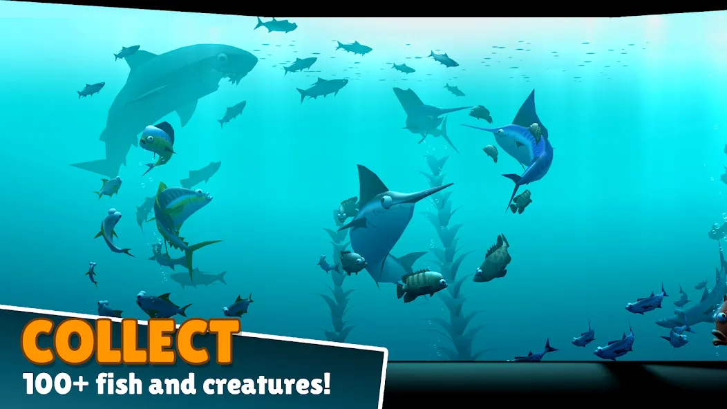 Creatures of the Deep: Fishing (Кричерс оф зе Дип) МОД/Взлом [Деньги, Монеты и Меню MOD] Screenshot 3