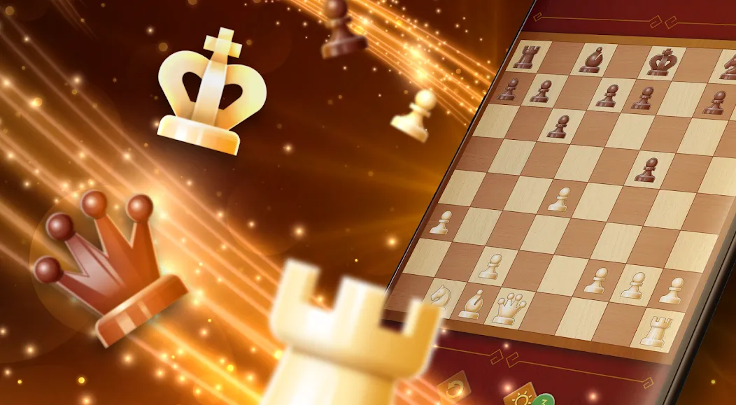 Chess Online - Clash of Kings МОД/Взлом [Бесконечные деньги, Монеты и Мега MOD] Screenshot 1