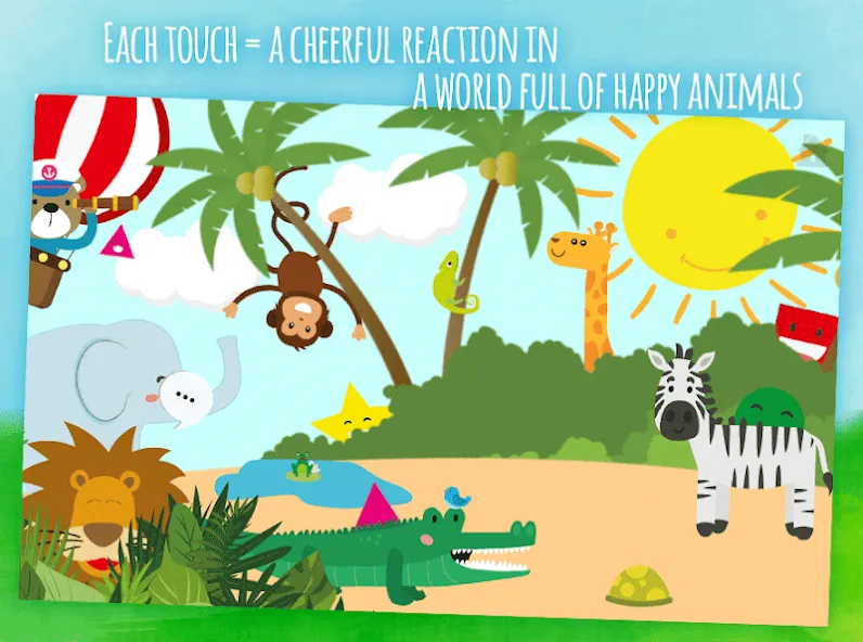 Animals learn words for kids МОД/Взлом [Много денег, Монет и Все открыто] Screenshot 1