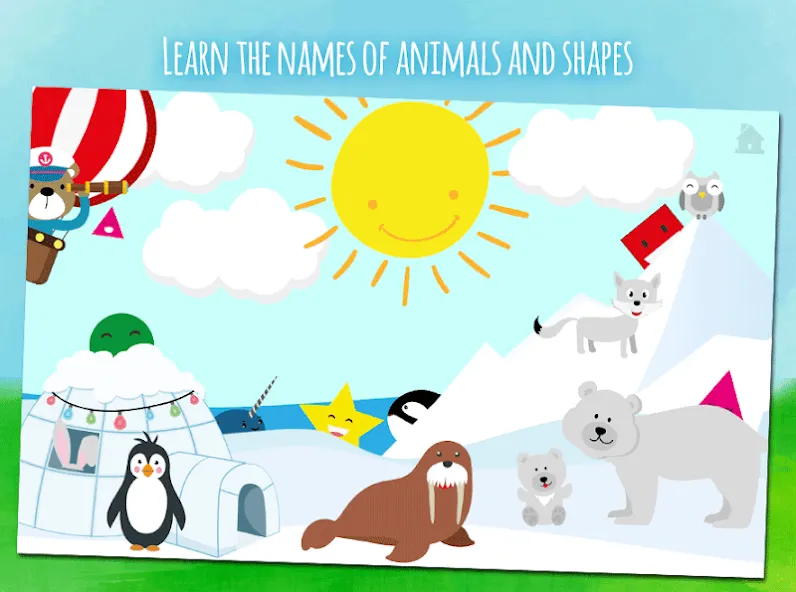 Animals learn words for kids МОД/Взлом [Много денег, Монет и Все открыто] Screenshot 2