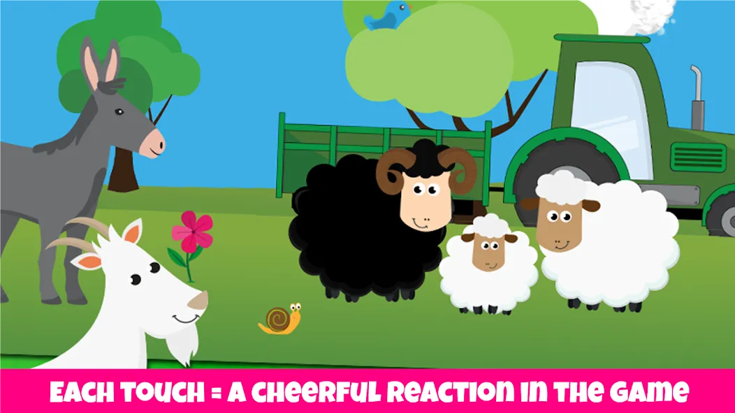 Farm animals game for babies МОД/Взлом [Много монет, Открытые уровни и Мега MOD] Screenshot 1