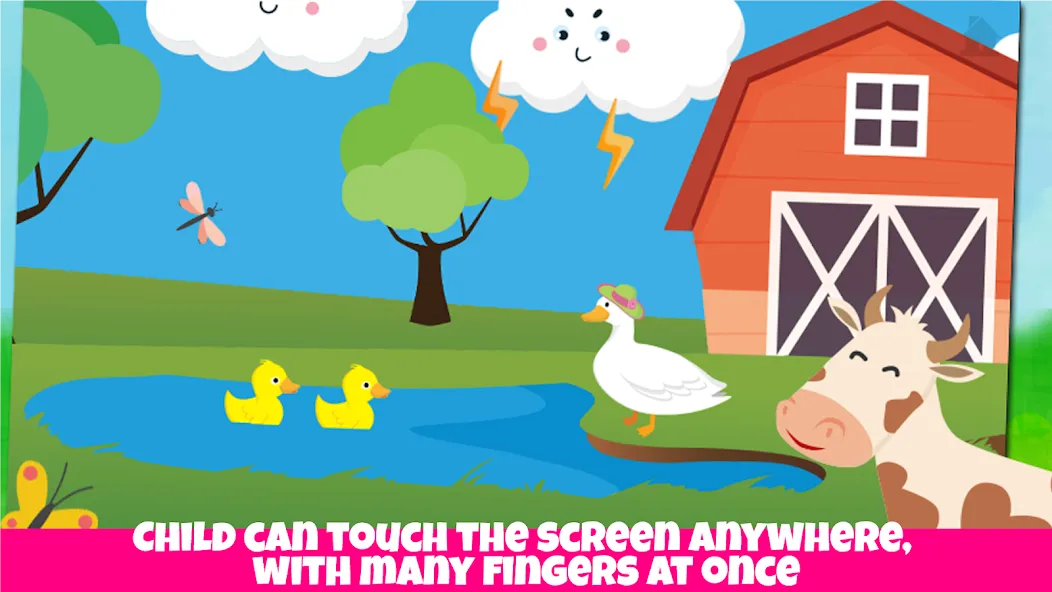 Farm animals game for babies МОД/Взлом [Много монет, Открытые уровни и Мега MOD] Screenshot 2