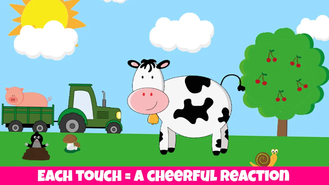 Animals, kids game from 1 year МОД/Взлом [Деньги, Монеты и Меню MOD] Screenshot 1