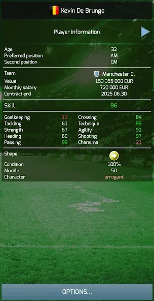 True Football 3 (Тру Футбол 3) МОД/Взлом [Все открыто, Дополнительные деньги и Меню MOD] Screenshot 4