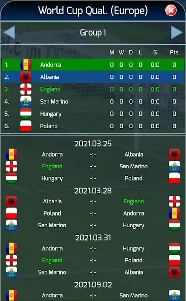 True Football National Manager (Тру Футбол Национальный Менеджер) МОД/Взлом [Все открыто, Дополнительные деньги и Меню MOD] Screenshot 3