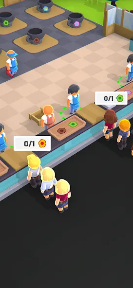 Flower factory tycoon (Флауэр фактори тайкун) МОД/Взлом [Меню, Бесконечные монеты и Открытые уровни] Screenshot 4
