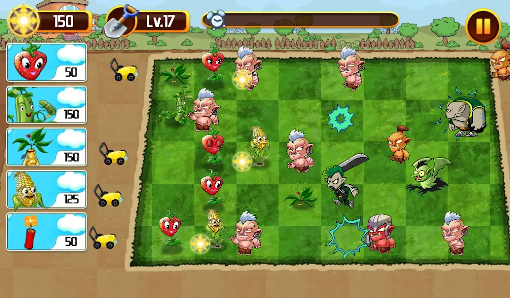 Plants vs Goblins 4 (Планты против Гоблинов 4) МОД/Взлом [Все открыто, Дополнительные деньги и Меню MOD] Screenshot 5