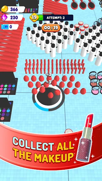 Hole and Fill: Collect Master! (Хол и Филл) МОД/Взлом [Много монет, Открытые уровни и Мега MOD] Screenshot 1