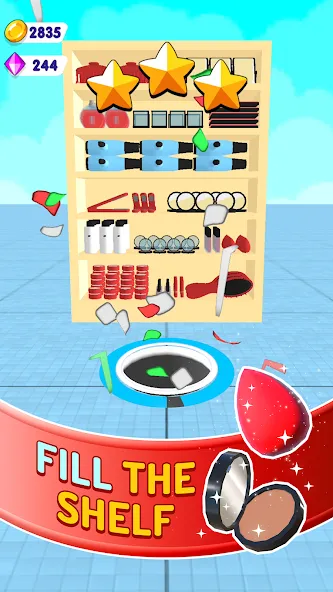 Hole and Fill: Collect Master! (Хол и Филл) МОД/Взлом [Много монет, Открытые уровни и Мега MOD] Screenshot 3