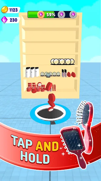 Hole and Fill: Collect Master! (Хол и Филл) МОД/Взлом [Много монет, Открытые уровни и Мега MOD] Screenshot 4