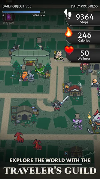 Orna: A fantasy RPG & GPS MMO (Орна) МОД/Взлом [Бесконечные деньги, Монеты и Мега MOD] Screenshot 4