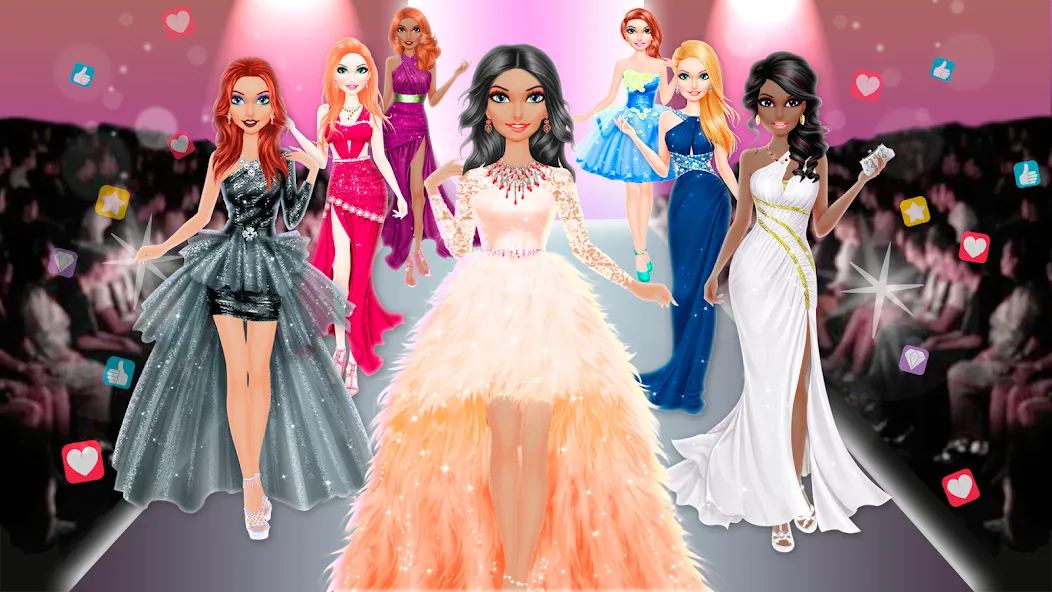 Makeup games makeover dress up МОД/Взлом [Много монет, Открытые уровни и Мега MOD] Screenshot 2