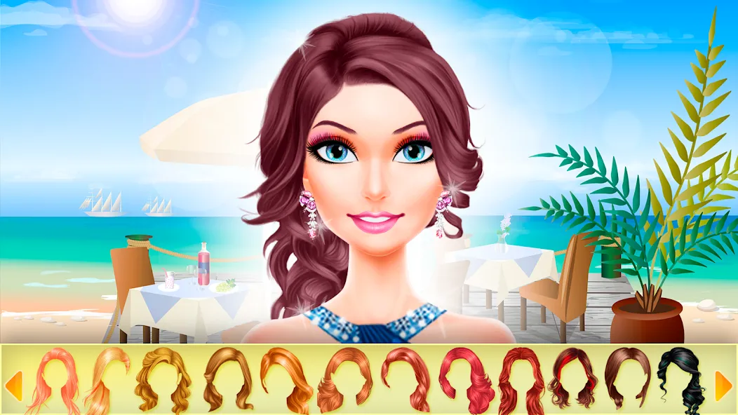Makeup games makeover dress up МОД/Взлом [Много монет, Открытые уровни и Мега MOD] Screenshot 4