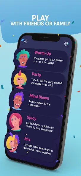 Dare or Penalty : Party game МОД/Взлом [Много монет, Открытые уровни и Мега MOD] Screenshot 2