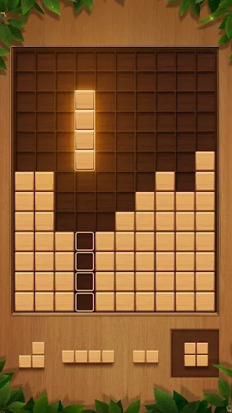 QBlock: Wood Block Puzzle Game (Вуд Блок Пазл) МОД/Взлом [Много монет, Открытые уровни и Мега MOD] Screenshot 2