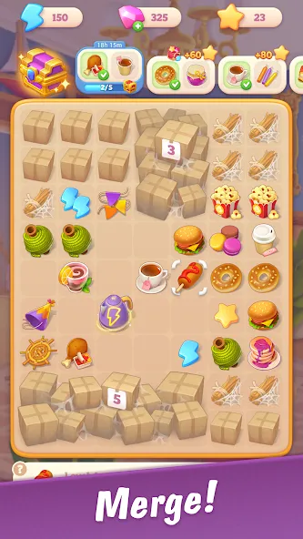 Merge Hotel Empire: Design (Мердж Отель Импайр) МОД/Взлом [Много денег, Монет и Все открыто] Screenshot 2