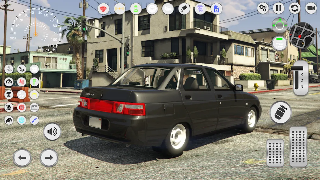 Lada 2110: Urban Simulator МОД/Взлом [Много монет, Открытые уровни и Мега MOD] Screenshot 3