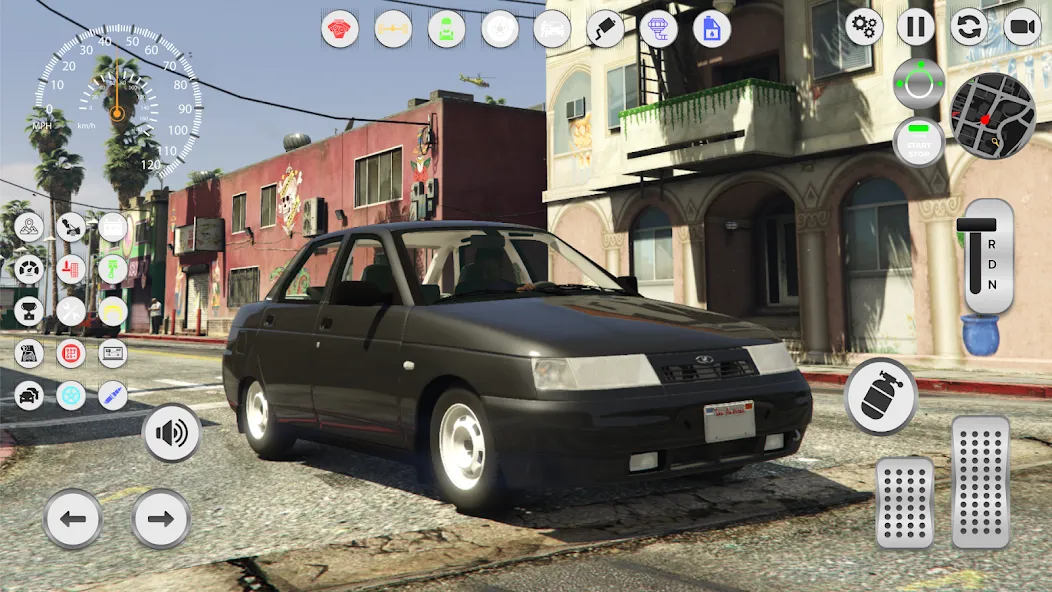 Lada 2110: Urban Simulator МОД/Взлом [Много монет, Открытые уровни и Мега MOD] Screenshot 5