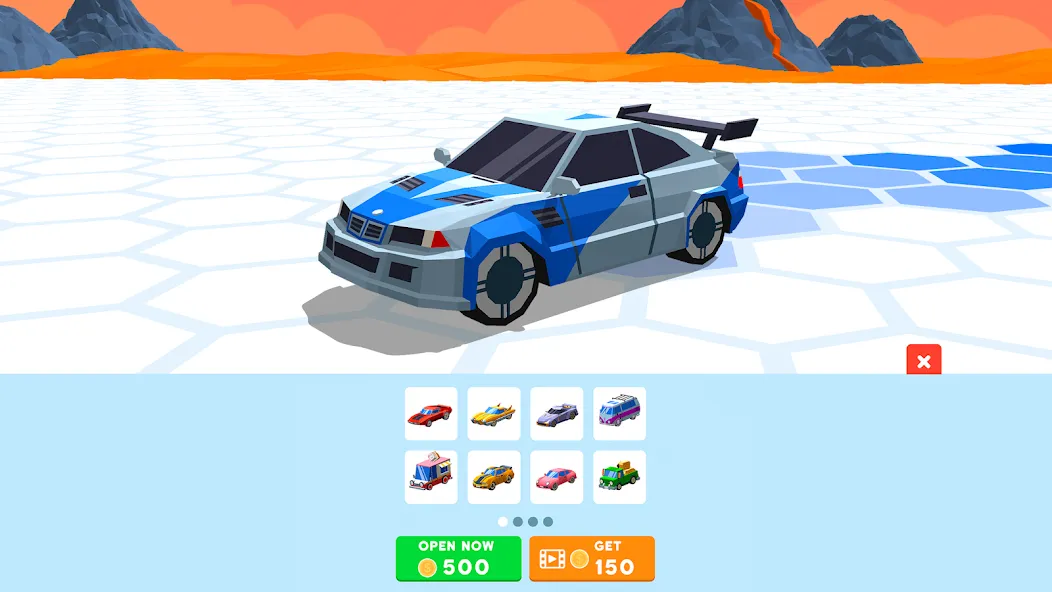 Cars Arena: Fast Race 3D (Карс Арена) МОД/Взлом [Много монет, Открытые уровни и Мега MOD] Screenshot 1