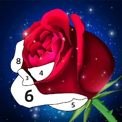 Скачать Rose Coloring Book Color Games Взлом (Все разблокировано) на Андроид бесплатно