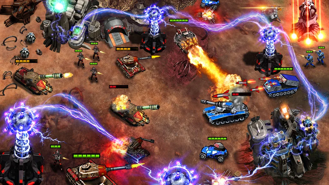 Command Generals RTS МОД/Взлом [Много денег, Монет и Все открыто] Screenshot 3