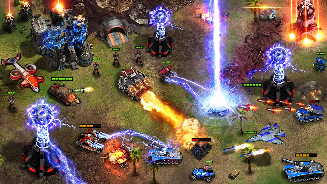 Command Generals RTS МОД/Взлом [Много денег, Монет и Все открыто] Screenshot 4