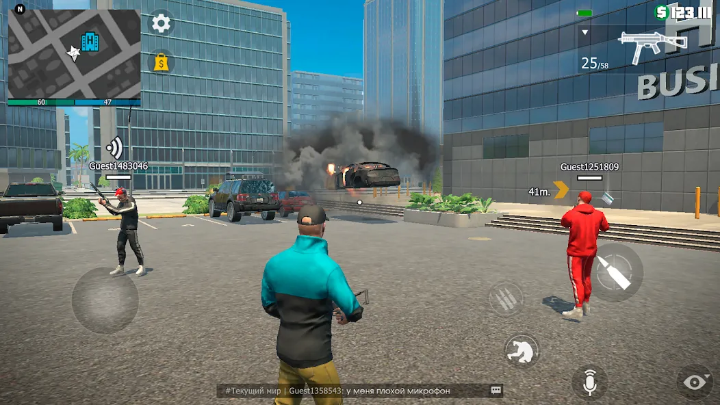 Grand Criminal Online: Sandbox (Гранд Криминал Онлайн) МОД/Взлом [Много денег, Монет и Все открыто] Screenshot 4