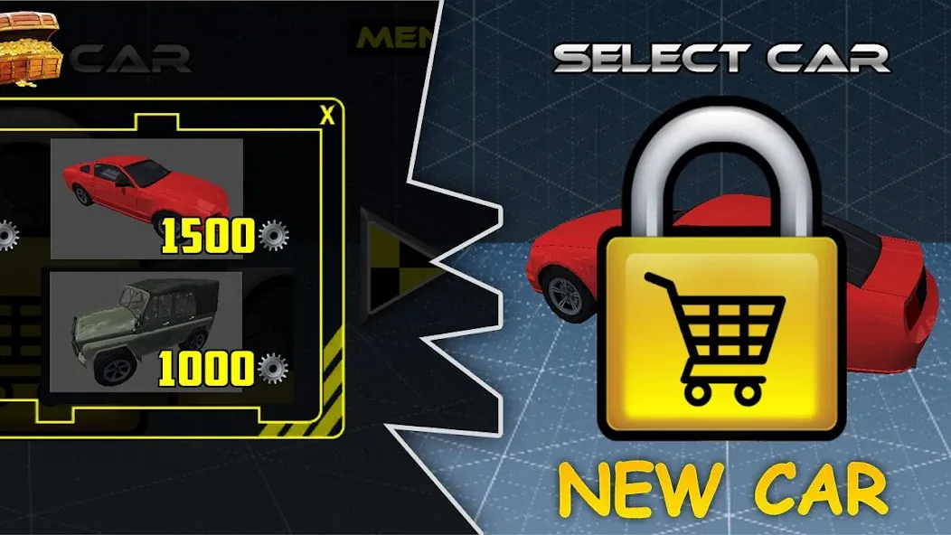 Car Crash Test Simulator МОД/Взлом [Много монет, Открытые уровни и Мега MOD] Screenshot 4