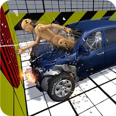 Скачать Car Crash Test Simulator Взлом (Много денег) на Андроид бесплатно