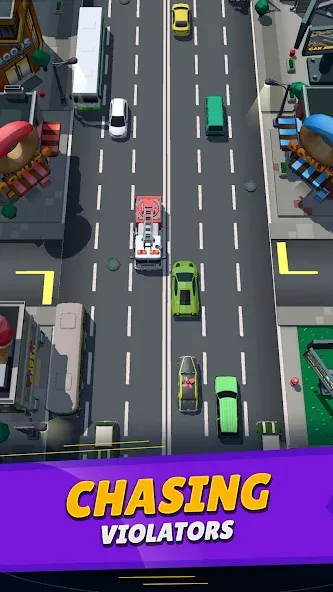 Traffic police simulator МОД/Взлом [Меню, Бесконечные монеты и Открытые уровни] Screenshot 4