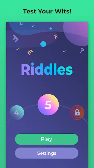 Tricky Riddles with Answers МОД/Взлом [Деньги, Монеты и Меню MOD] Screenshot 1