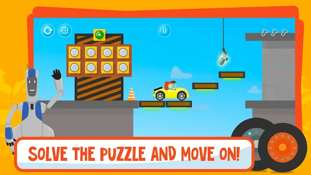 McWheelie logic games for kids МОД/Взлом [Деньги, Монеты и Меню MOD] Screenshot 1
