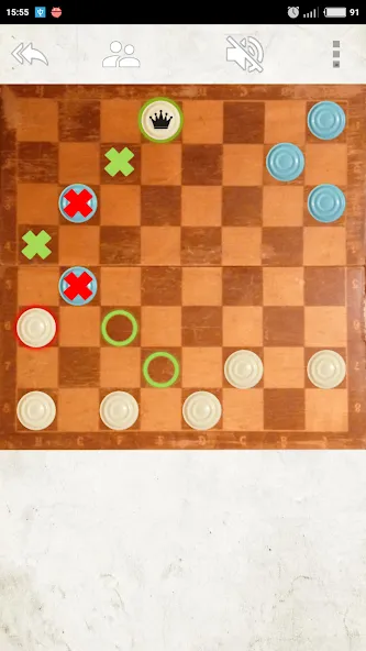 USSR Checkers МОД/Взлом [Много монет, Открытые уровни и Мега MOD] Screenshot 4