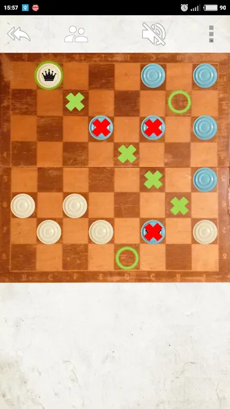 USSR Checkers МОД/Взлом [Много монет, Открытые уровни и Мега MOD] Screenshot 5